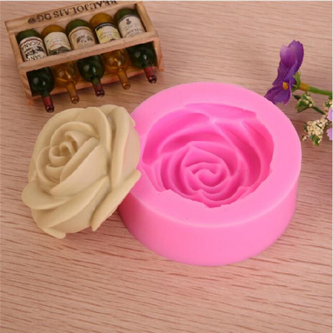  Molde De Silicone Rosas Ref.s55 - Molds Planet 